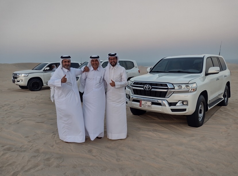 No Qatar Pôr do sol no deserto revela belezas 8 Foto Claudio Schapochnik_Que Gostoso!
