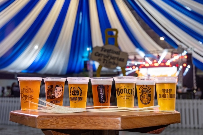 Timbó (SC) recebe Festival das Cervejarias até dia 4 1 Foto Alex Miranda Divulgação Festival das Cervejarias de Timbó