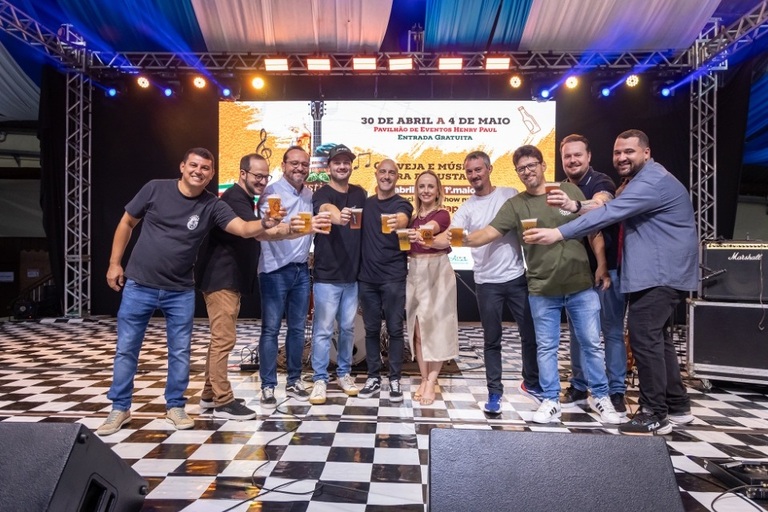 Timbó (SC) recebe Festival das Cervejarias até dia 4 2 Foto Alex Miranda Divulgação Festival das Cervejarias de Timbó