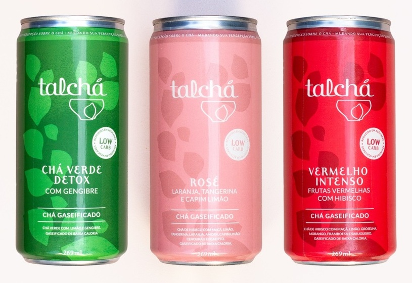 Talchá lança chás gaseificados e naturais Foto Divulgação Talchá