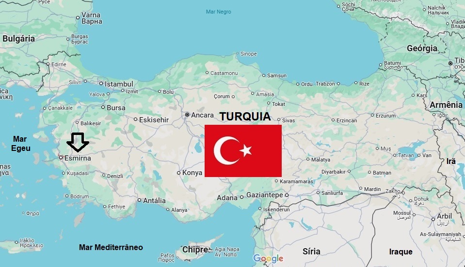 Izmir (Turquia) “Michelin”, Ayşa é a cozinha bósnia Mapa Google Maps