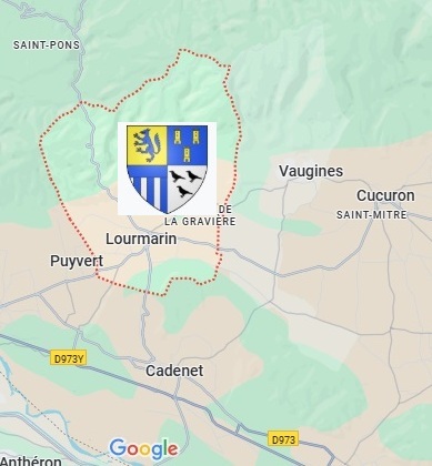 Luberon (FR) Lourmarin conquista com charme 1 Mapa Google Maps