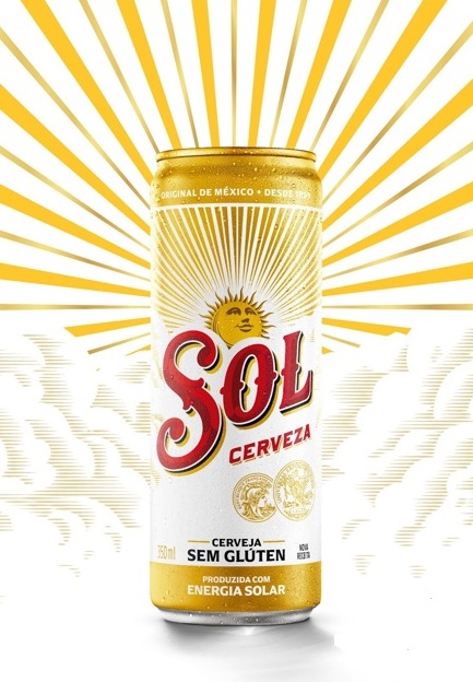 Sem glúten e em lata é a nova versão da Sol Foto Divulgação Grupo Heineken Brasil
