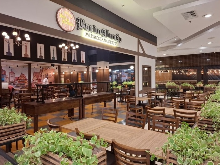 Bar do Alemão chega ao Plaza Sul Shopping (SP) Foto Divulgação Plaza Sul Shopping
