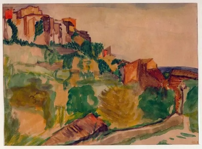 Luberon (FR) Beleza de Gordes enfeitiça turista Foto Musée d'Art et d'Histoire du judaïsme