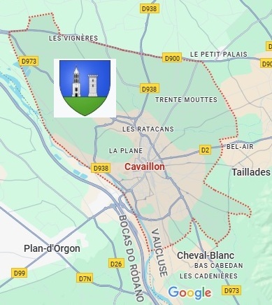 Luberon (FR) Estada no Le 215 Gambetta vale muito 2 Mapa Google Maps
